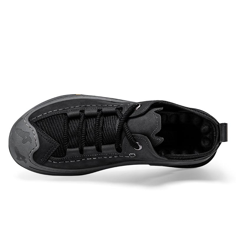 New Style Men's Breathable Casual Walking Shoes Outdoor Mountain Climbing Soft Bottom Sports Hiking Trendy Men's Footwear