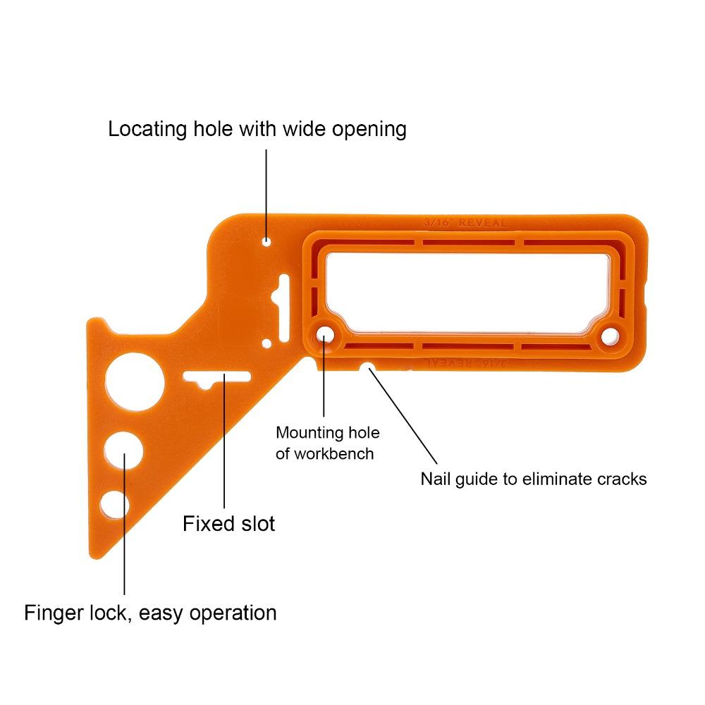 Lightweight Corner Clamp ABS Plastic Right Angle Clamp Sturdy Angle Clamp For Boxes Making