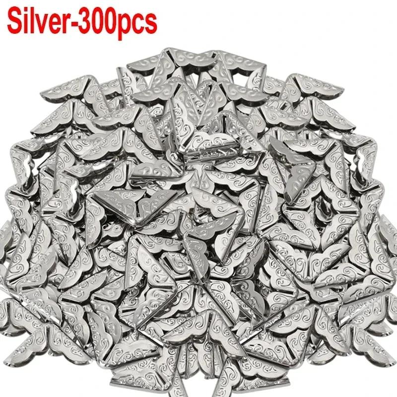 500/50x Photo Corner Protectors Albums Menus Books Folders Scrapbooking Edge Metal Corners Decoration Crafts Office Supplies
