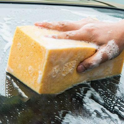 Washing Sponge Multifunctional High Water Absorption Rectangle Car Brush Tire Hub Waxing Pad for Window