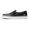 Nike Court Royale AC Slip-On Synthetisches Leder Lässig Leicht Strapazierfähig Rutschfest Low-Top Skateschuhe Damen Sneaker Schwarz CI0604-001