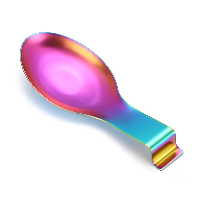 Large Stainless Steel Spoon Holder Heat-Resistant Cooking Spoon Holder Coffee Spoon Holder
