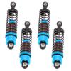 4 PCS 75mm RC Car Oil  S Aluminum Alloy Damper Set for 1/10 Scale RC Cars