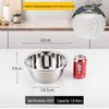 Extra Thick 304 Stainless Steel Household Deep Soup and Mixing Basin