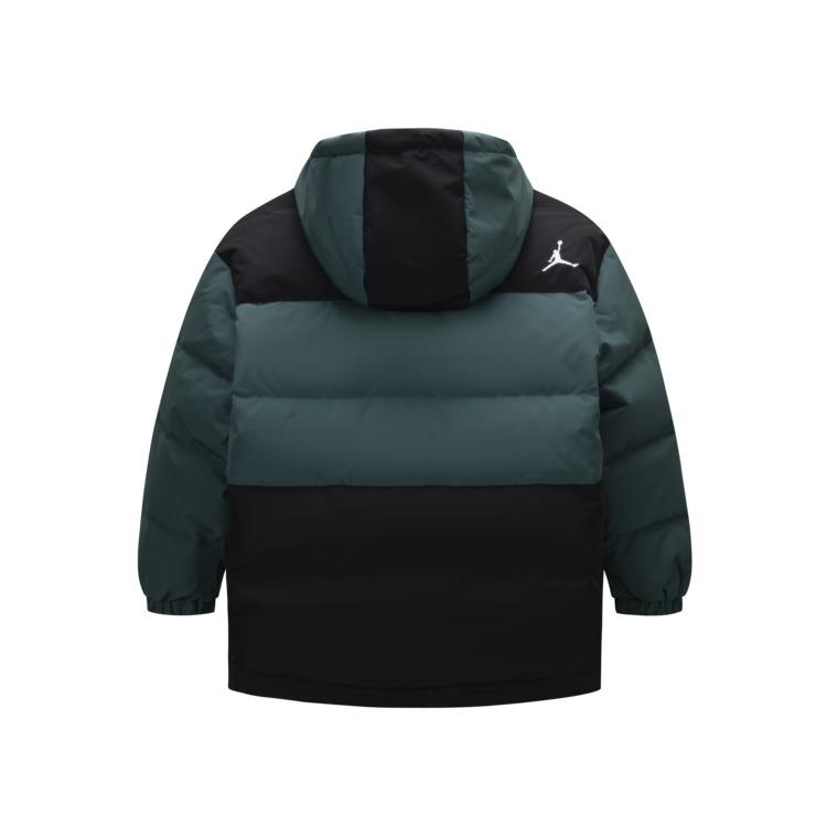 Jordan Down Jacket Warm Comfortable Skin-Friendly Kids Jackets Mediterranean-Green JD2442061GS-001