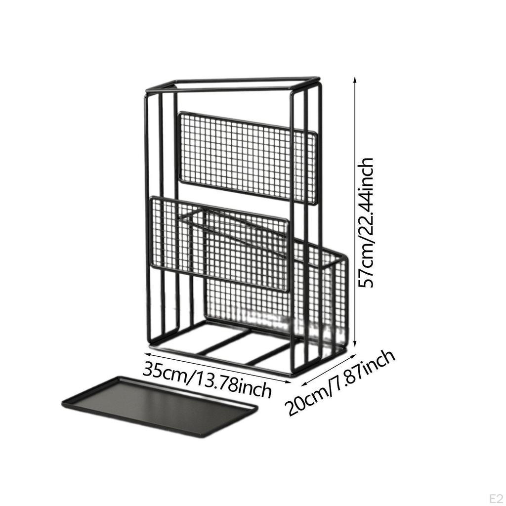 Montage erforderlich Regenschirm Aufbewahrungsbehälter Organizer für den Heimgebrauch