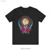 100 Cotton T Shirt Star Child Moon Wild Vintage Washed Stylish Homme Fashion Versatile Breathable Slightly Unisex Stretched