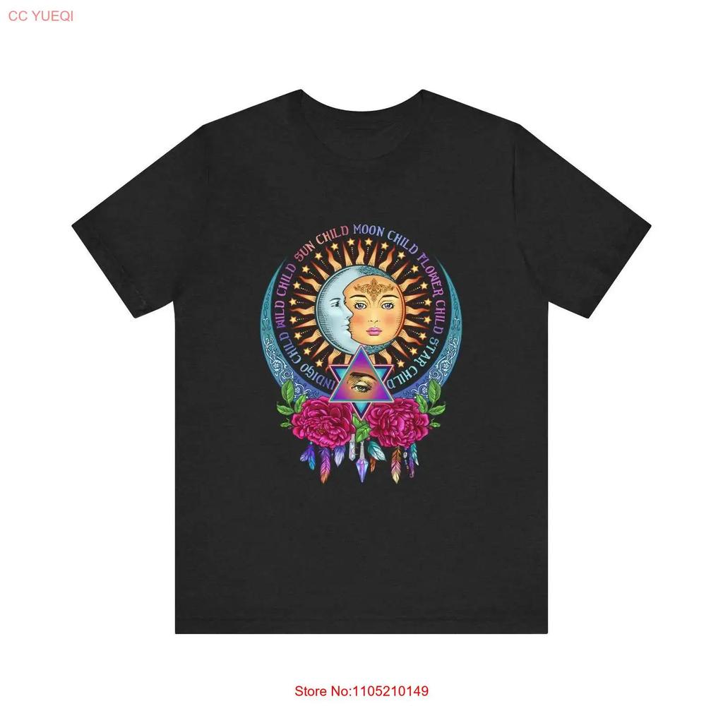 100 Cotton T Shirt Star Child Moon Wild Vintage Washed Stylish Homme Fashion Versatile Breathable Slightly Unisex Stretched