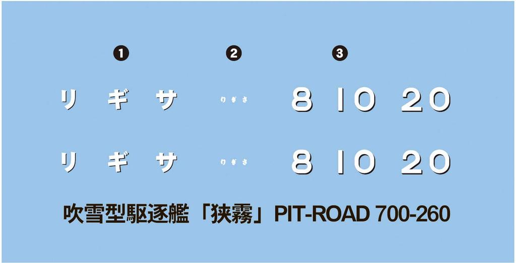 Skywave Series Imperial Japanese Navy Special Type Destroyer Sagiri Plastic Model Kit with Flag and Ship Name Plate Etching and Two New SPW61 Gray