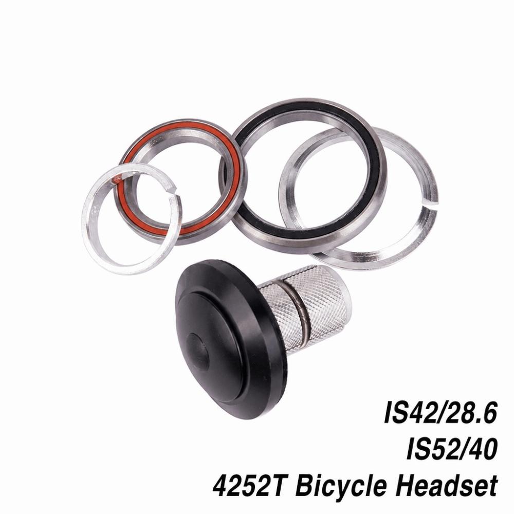 for 1-1/8in 1-1/2in Bike Headset 42- 52mm Bicycle Headset Mountain Bike Headset MTB Road Bike