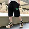 Pantaloncini Estivi Cartoni Animati per Bambini Vita Elastica Lunghezza al Ginocchio Pantaloni Grigio Studente Scolastico Ragazzi Ragazza Pantaloncini Sportivi