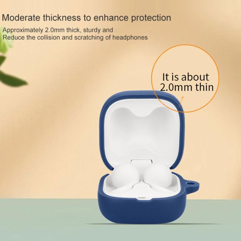 Earphone Soft Housing Case Dustproof Water Resistant Guarding Against Protect Cover Damage Prevention for Link Buds Open