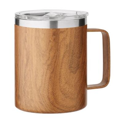 Namib Wood Effect Double Wall 300ml Mug