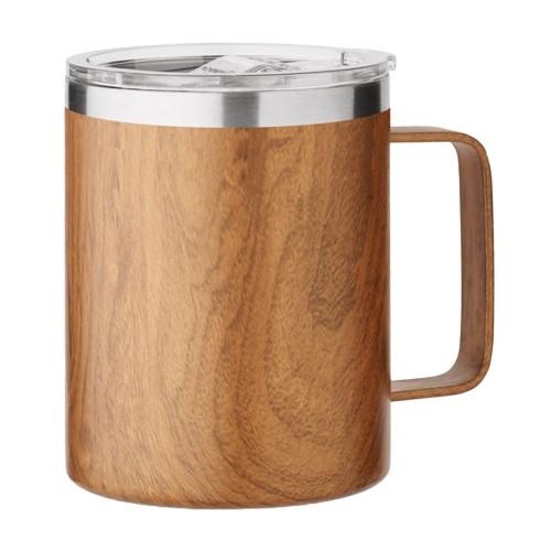 MidOcean Namib Wood Effect Double Wall 300ml Mug
