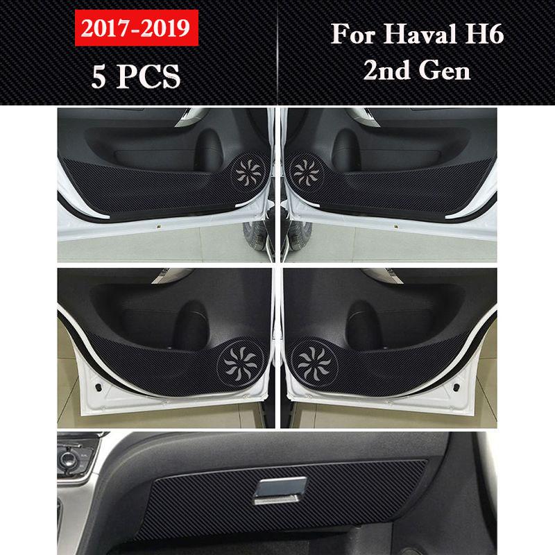 For Haval H6 2nd 3th Gen 2017-2026 Car Door Anti Kick Pad Glove Box Protect Sticker Scratch Resistant Film Interior Accessories