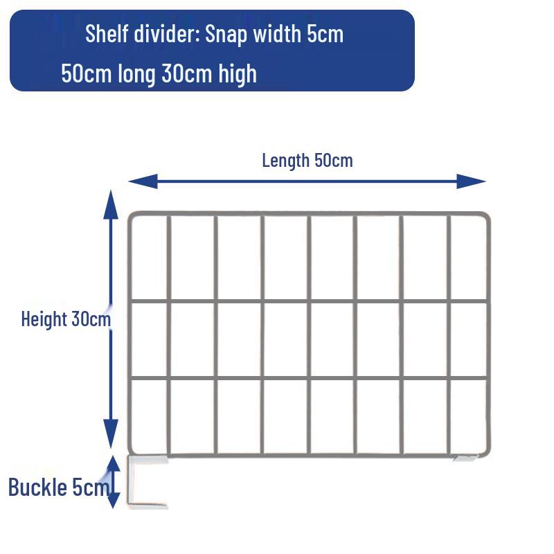 Warehouse Shelving Divider Mesh Grid Partition for Storage and Display Racks