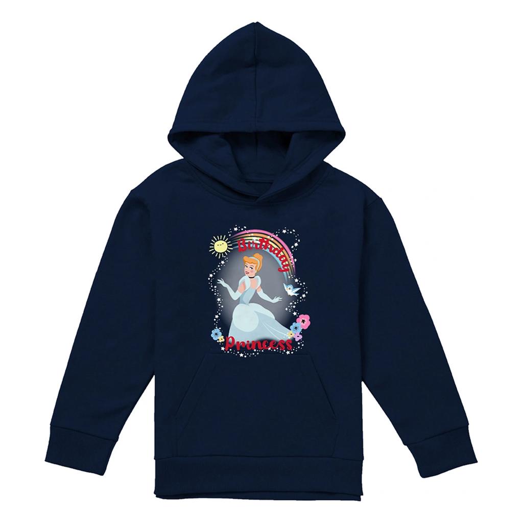 Cinderella Childrens/Kids Birthday Princess Hoodie