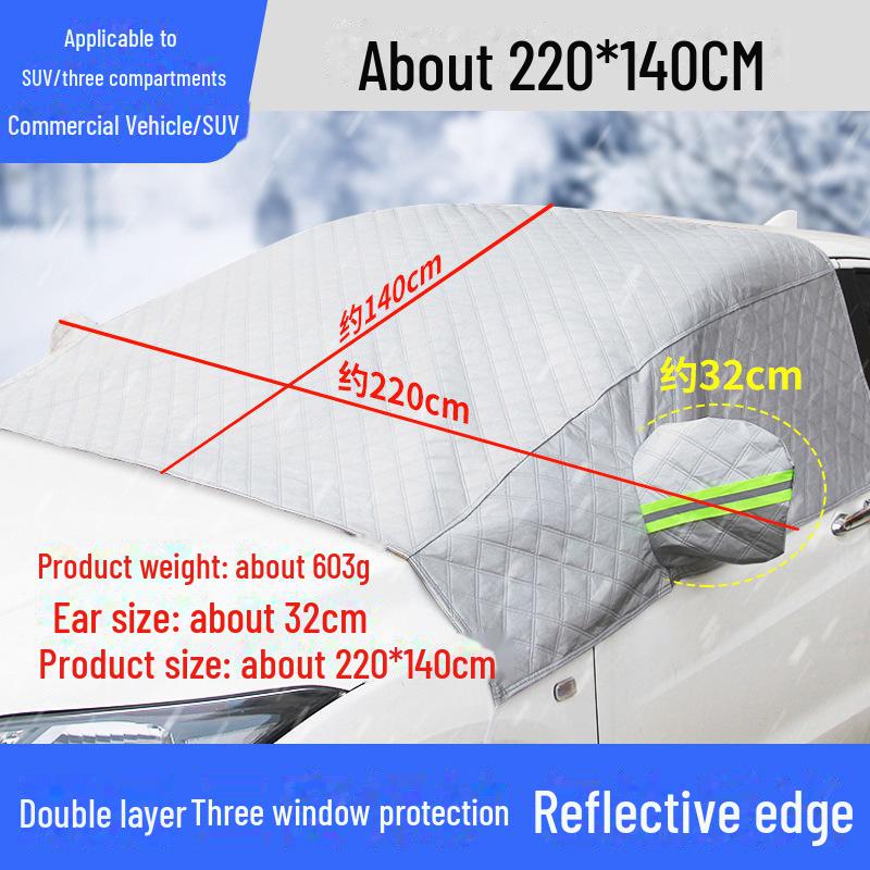 Car Sunshade: Heat Insulation Front Window Cover for Summer and Winter