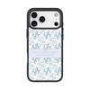 Applicable to Apple 17 mobile phone case, advanced sense 16 replaceable back plate 15promax magnetic mobile phone case, light blue pattern