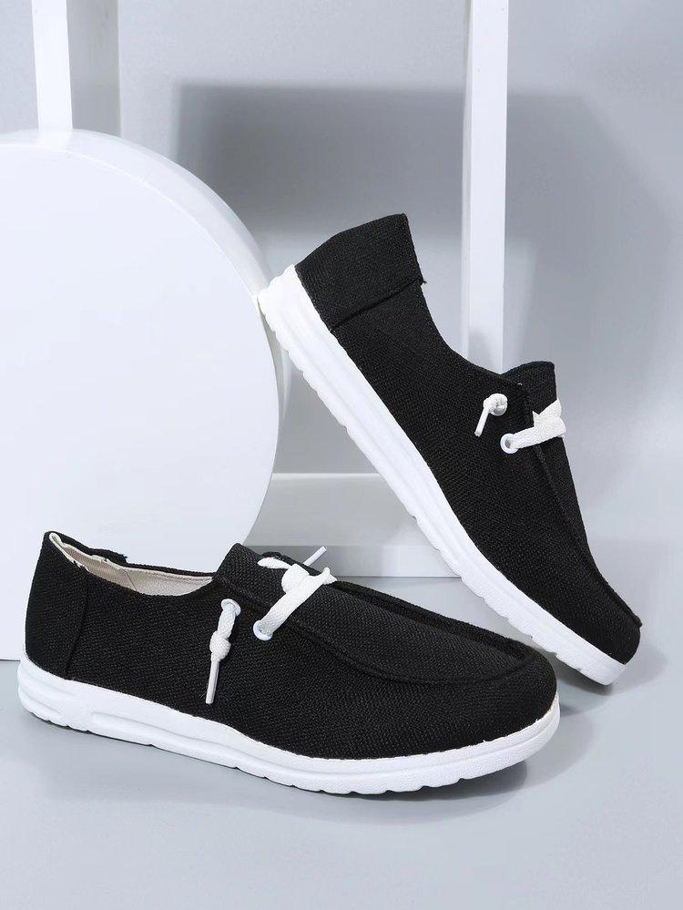 Frühlings-Freizeit- und leichte neue Schnürschuhe mit niedrigem Schaft, vielseitig