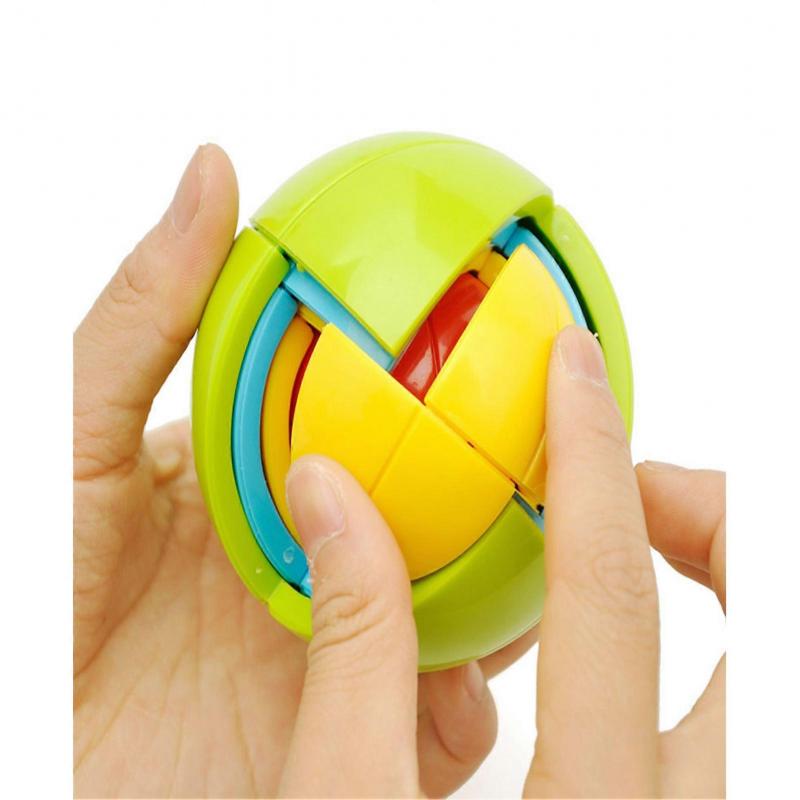 3D Intellect Puzzle Maze Ball Science Educational Toy Logical Training Kids Gift