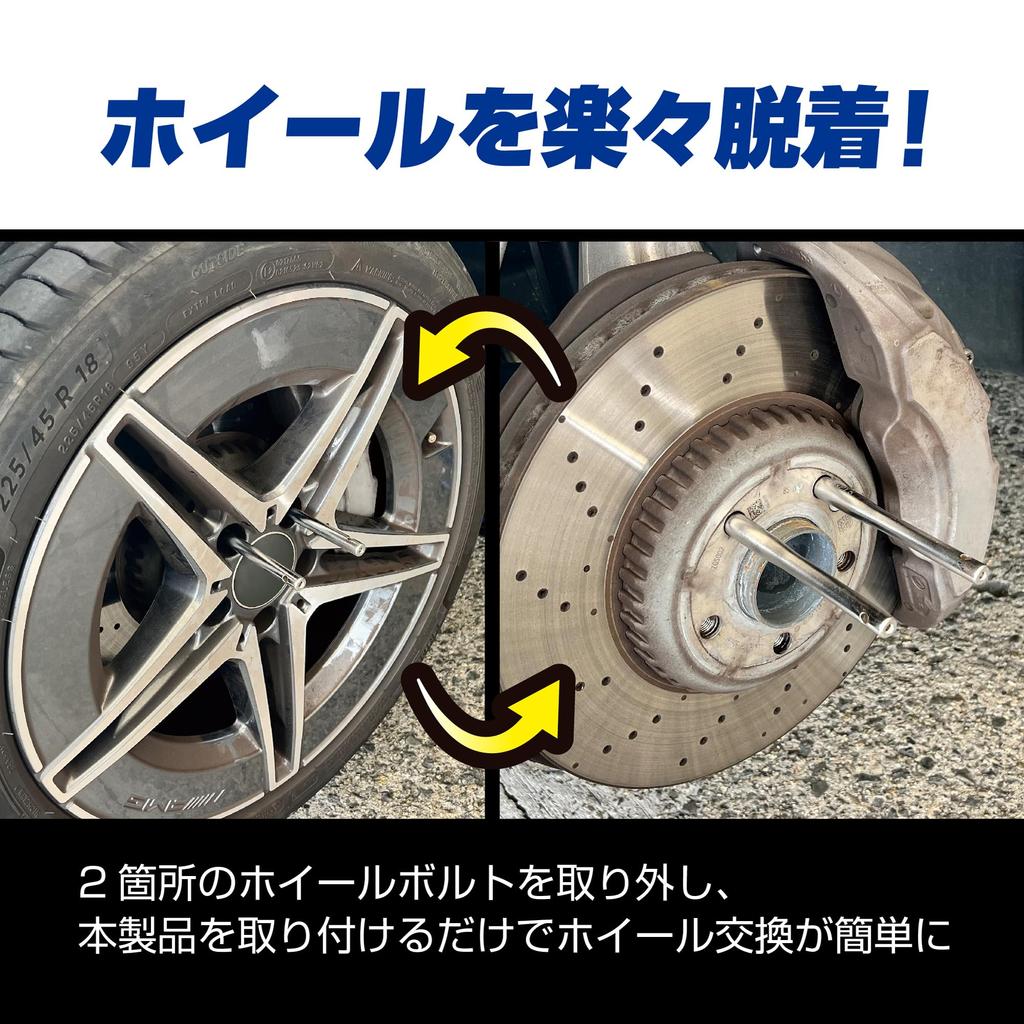 Meltec Wheelset Bolts, Pack of 2