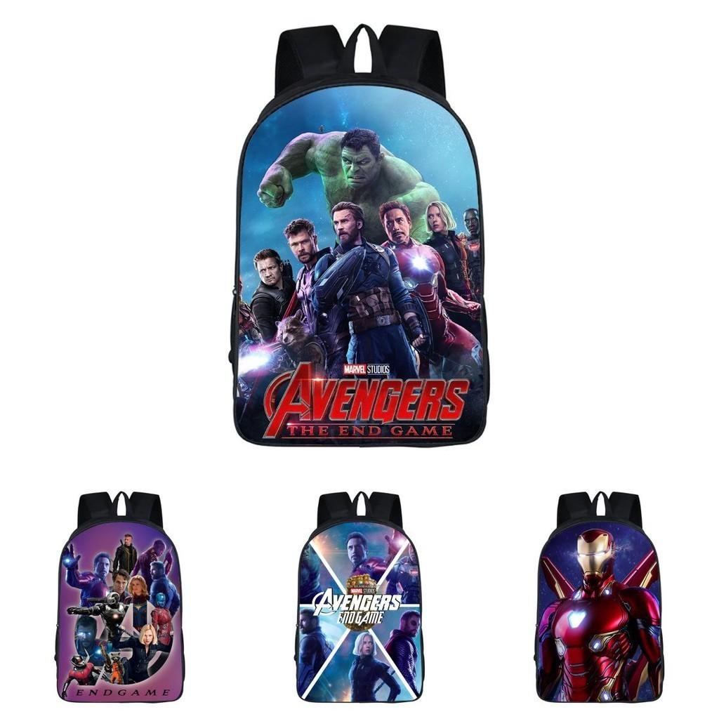 Avengers 4 Endgame Super Heroes Backpack For Travel And Outdoor Activities High Capacity And Stylish Design