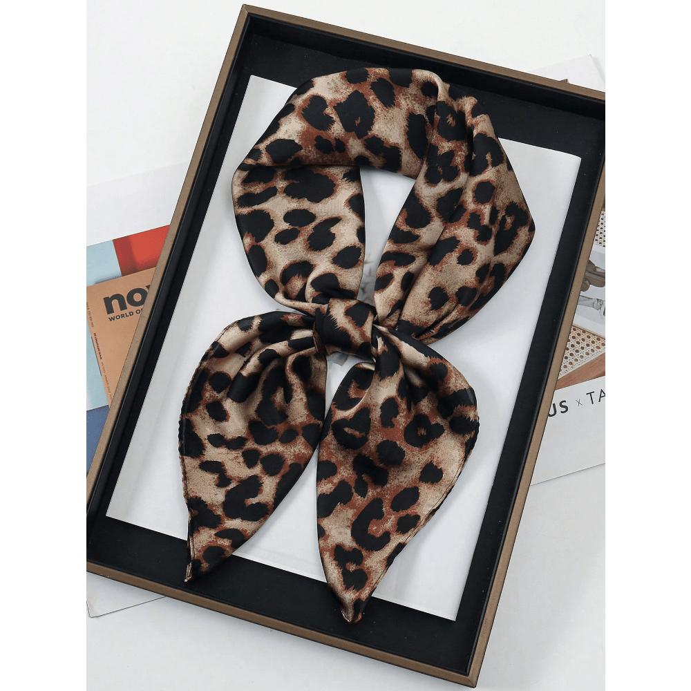 1 pezzo Sciarpa Stampata, Sciarpa da Donna, Piccola Sciarpa Decorativa Versatile Casual