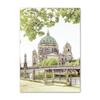 Spring Sunflower Sakura Windmill Farmhouse Church Green Landscape Poster Wall Art Canvas Painting For Living Room Home Decor