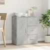 VidaXL Buffet, Sideboard, Storage Cabinet, Living Room Organizer, Interior, Modern, Concrete Grey 840474