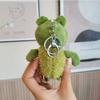 Soft And Cuddly Frog Keychain Plush Animal Adorable Cartoon Bag Pendant