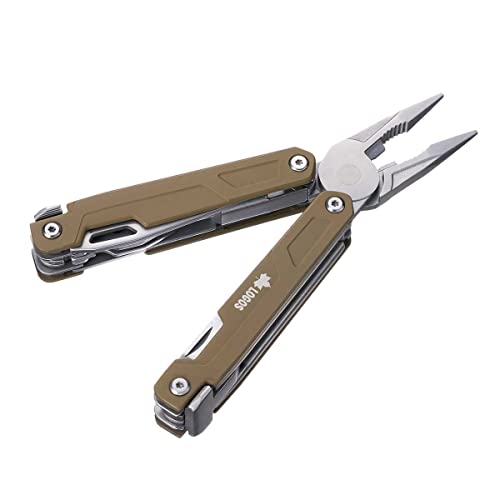 LOGOS PRO Multi-Tool 16 (84330312), Brown, Storage Size: Approx. 4.2cm Wide X 10.2cm Deep X 2.4cm Thick