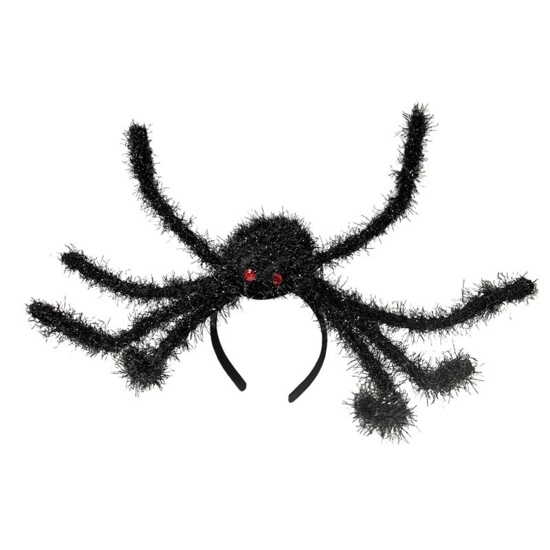 Animal Themed Hairband  Witch Costume Styles Black  Hairbands Hallowmas Scary Hair Hoop