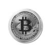 1 sztuka Kreatywny Pamiątkowy Pozłacany Moneta Bitcoin Fizyczny Złoty Kolekcjonerski Moneta BTC Kolekcja Sztuki Fizyczny Pamiątkowy Prezent