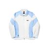 Li Ning Color Block Reflective Stand Collar Sports Windbreaker Unisex Outerwear Off-White New-Aurora-Blue AFDT583-3