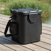 HardLid Fishing Bucket Portable with Rod Holders Tackle Box for Anglers, Fishermen