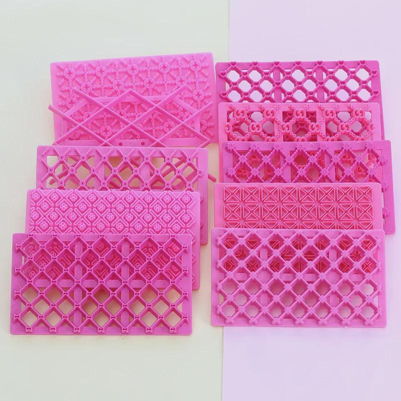 DIY Eight-Petal Flower Fondant Cutting Mold for Sugar Art
