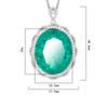 Women's Light Luxury Design Inlaid Zircon Versatile Geometric Pendant Necklace Elegant And Fashionable Niche Design Necklace