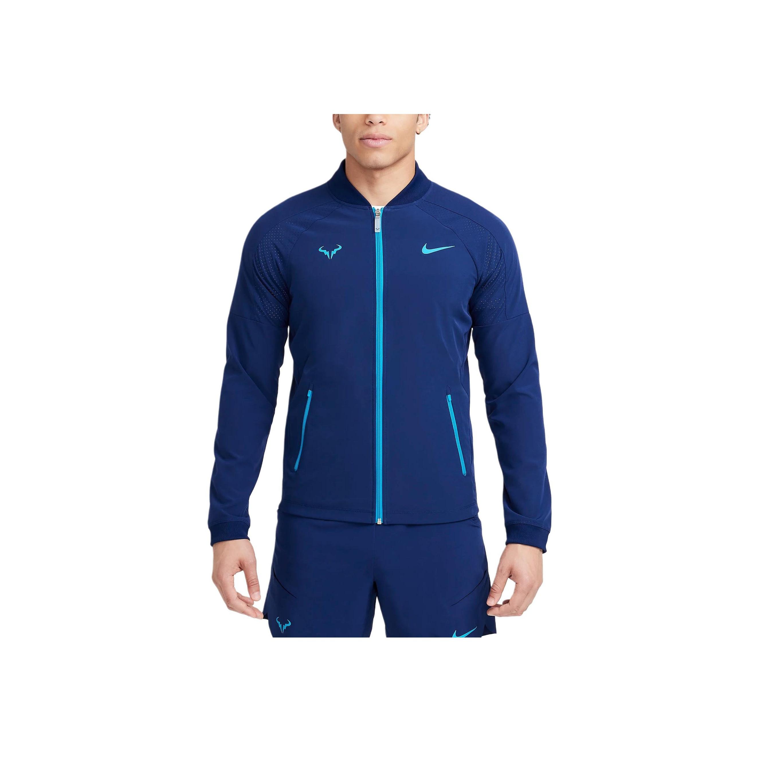 Nike Dri-FIT Rafa FW24 Tennis Jacket Men jackets Void-Blue DV2885-492 XL