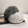 Autumn and Winter New Colorful Stripes Trendy Forward Hat Retro Versatile High Sense Positive and Negative Wear Beret