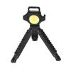 COB Small Flashlight 500LM Rechargeable Portable Mini Pocket Light with Folding Bracket for Fishing