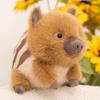 Pluszowa Zabawka Dzik Eurazjatycki 15cm - Urocza Lalka Górskiego Wieprzka Kawaii Pluszak Uroczy Prezent Dla Wszystkich Wieków