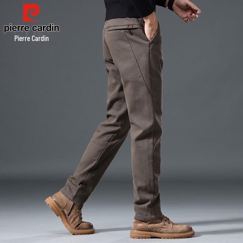 

Pierre Cardin Men s Loose Straight Business Casual Pants 32