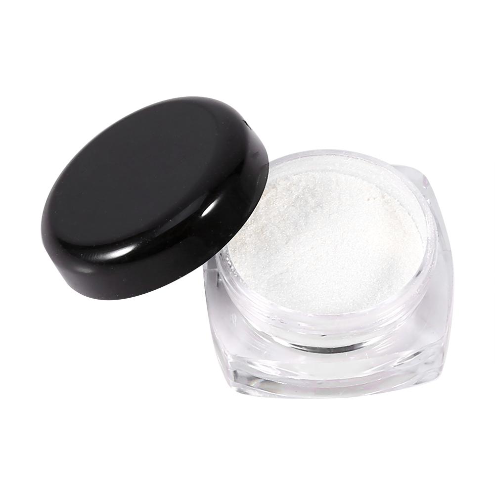 8g/Bottle Nail Art Glitter Magic Mirror Powder Chrome Shimmering Dust With Brush 12 Colors