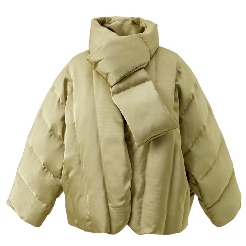 Sancai 2025 Winter Loose 90% Duck Down Puffer Jacket