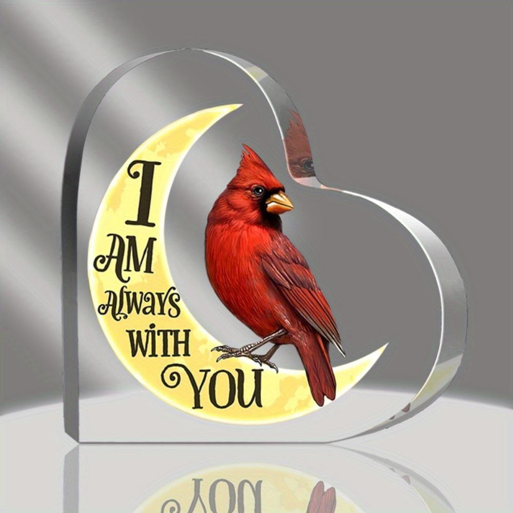 

Cardinal Memorial Ornament - Christmas Sympathy Gift for Loss of Loved One чистый