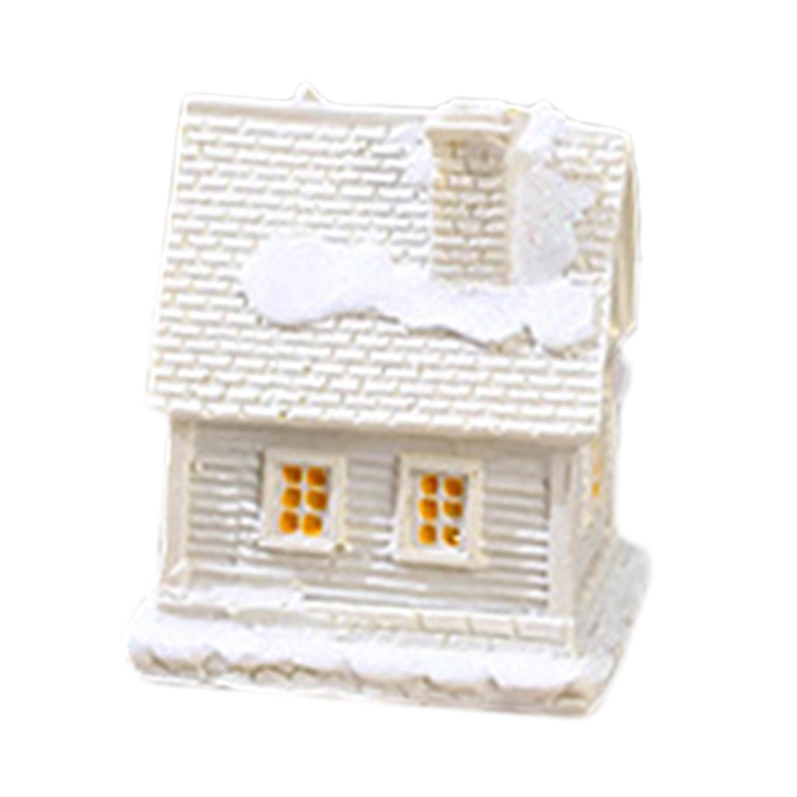Christmas glowing house, glowing ornaments for living room, hallway,