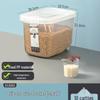 Chahua Household Flip-Top Rice & Grain Storage Container