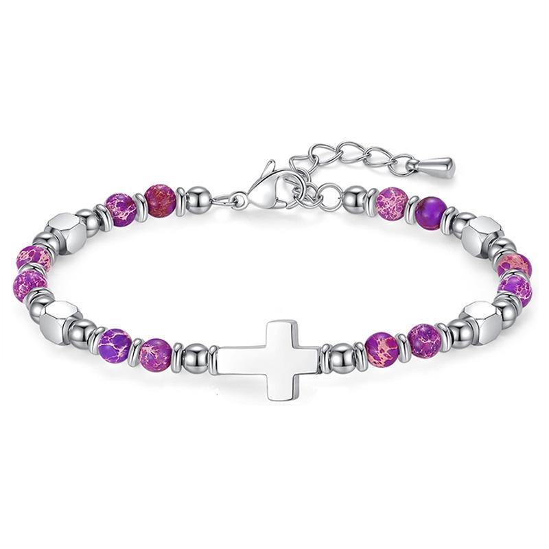 JYL TS Bracelet Letter Heart  Set Stackable Friendship & Personalized Luck