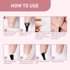 Fiber Builder Nail Extension Set Strengthen Nail Hardness Prevent Breakage Elliptical Nail Shape Fiber Sheet Nail Extension Use